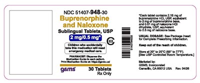 51407-948-30lb (Buprenorphine and Naloxone 2mg 0.5mg -rev 0426.jpg)